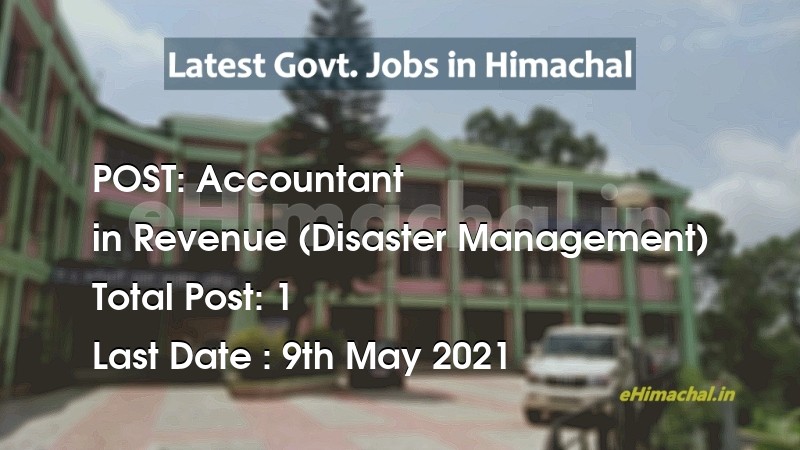 Accountant jobs in solan himachal pradesh
